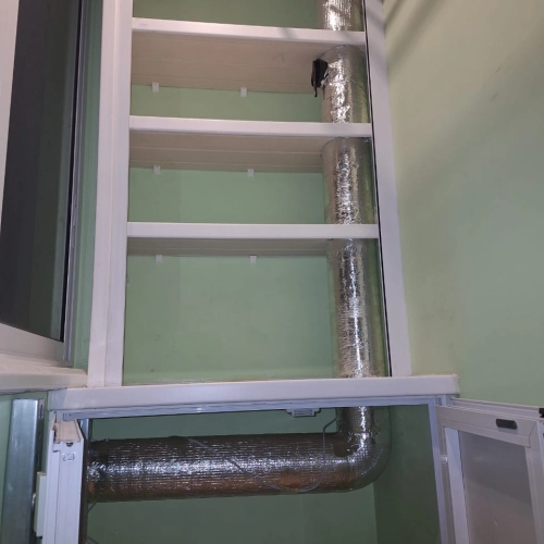 Монтаж установки Satellite 2